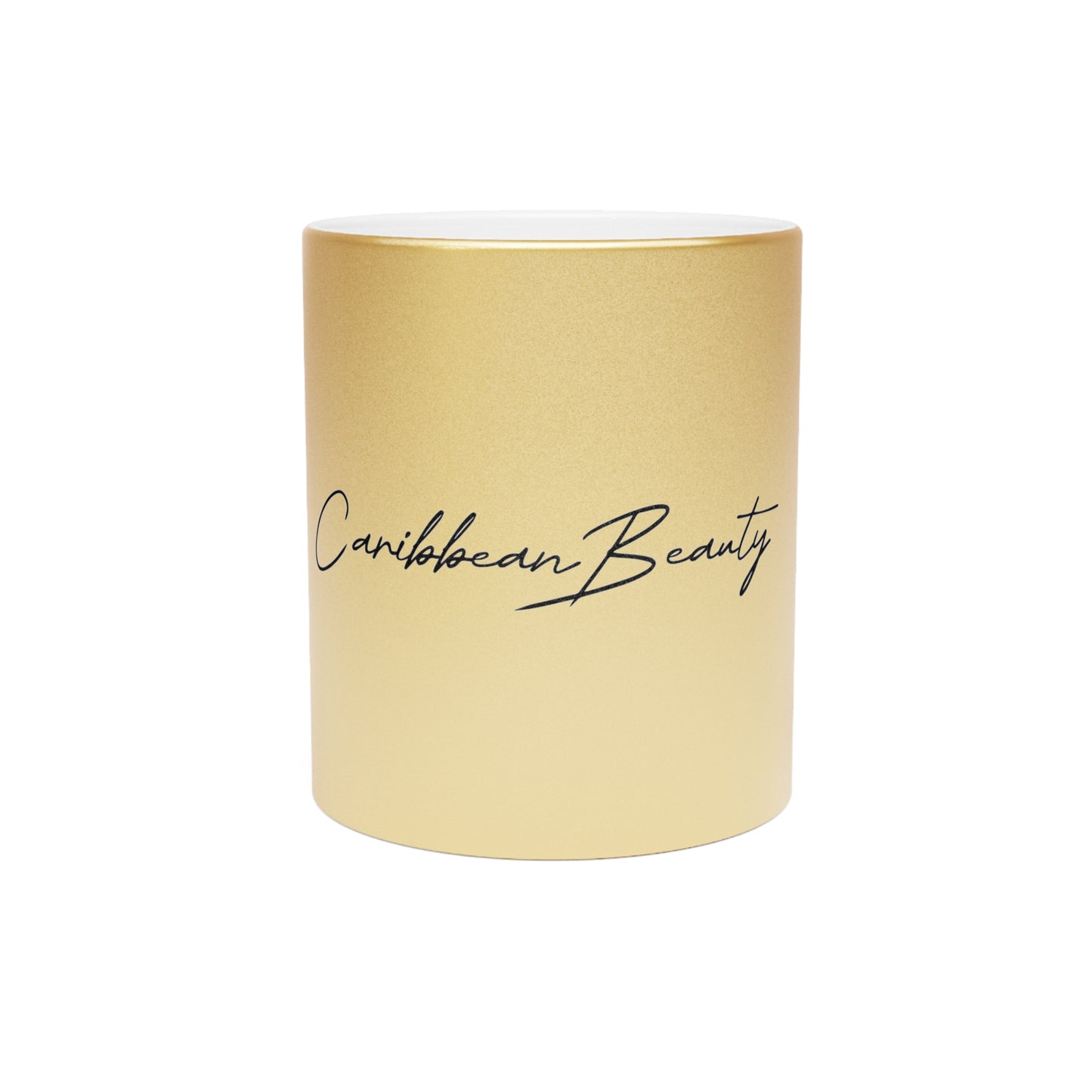 Caribbean Beauty | Metallic Mug (Silver\Gold)