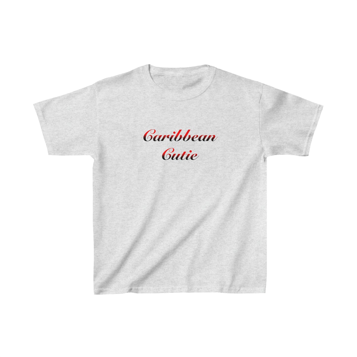 Caribbean Cutie |Black and Red | Childrens Tee