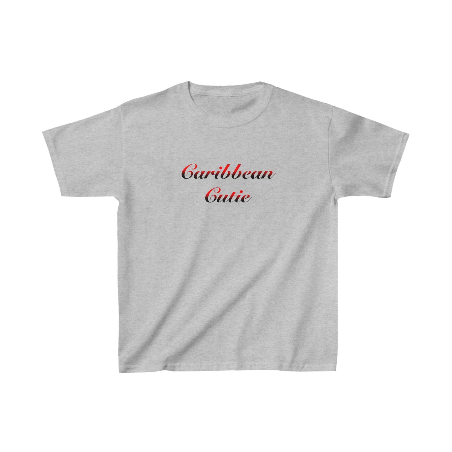 Caribbean Cutie |Black and Red | Childrens Tee