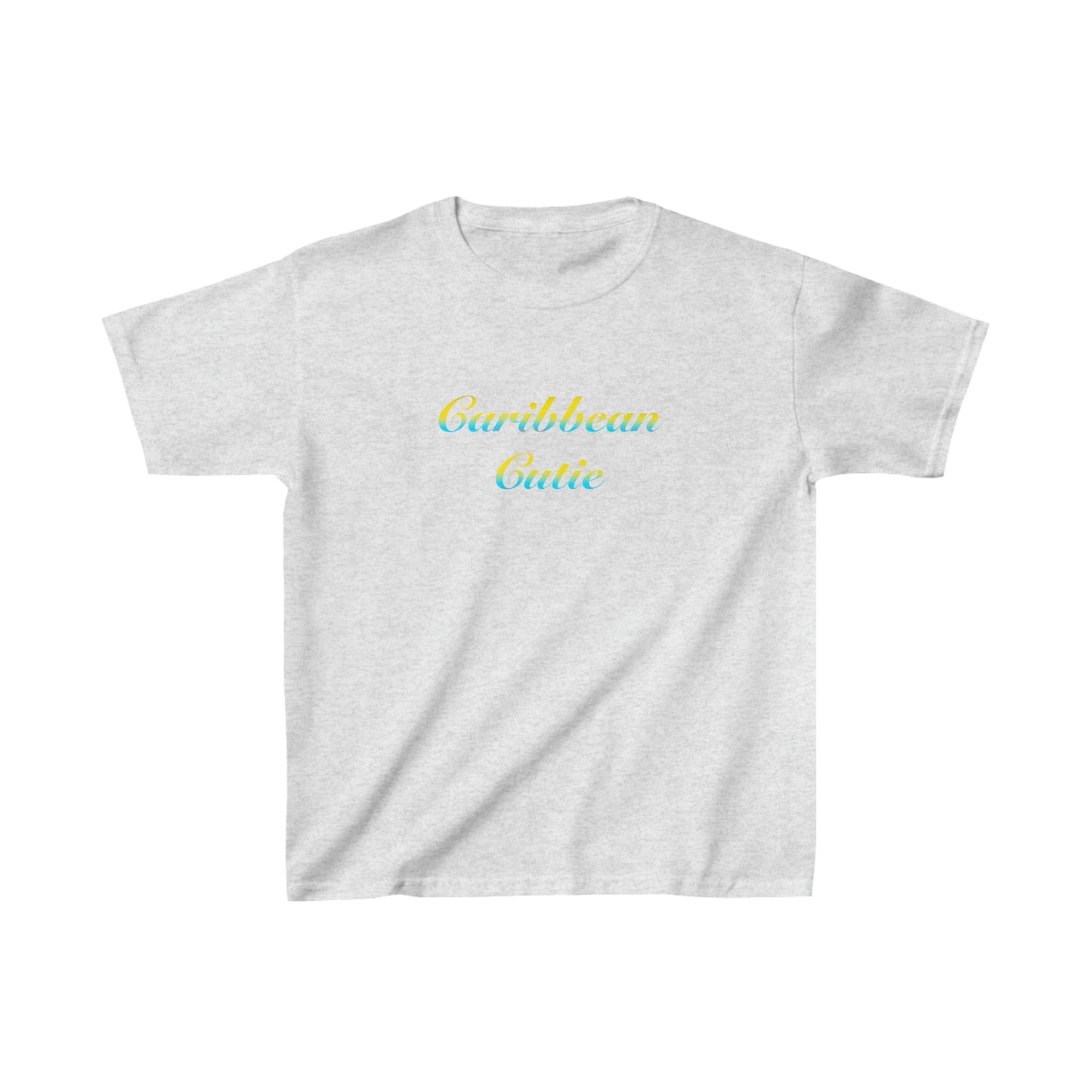 Caribbean Cutie| Blue and Yellow | Childrens Tee