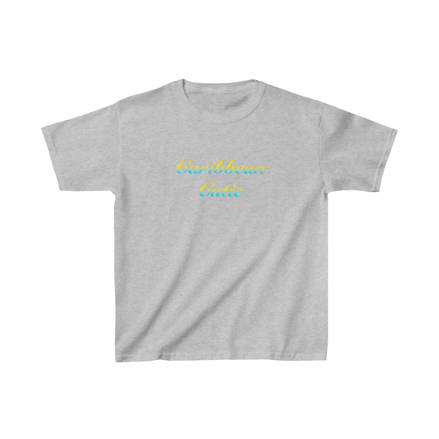 Caribbean Cutie| Blue and Yellow | Childrens Tee