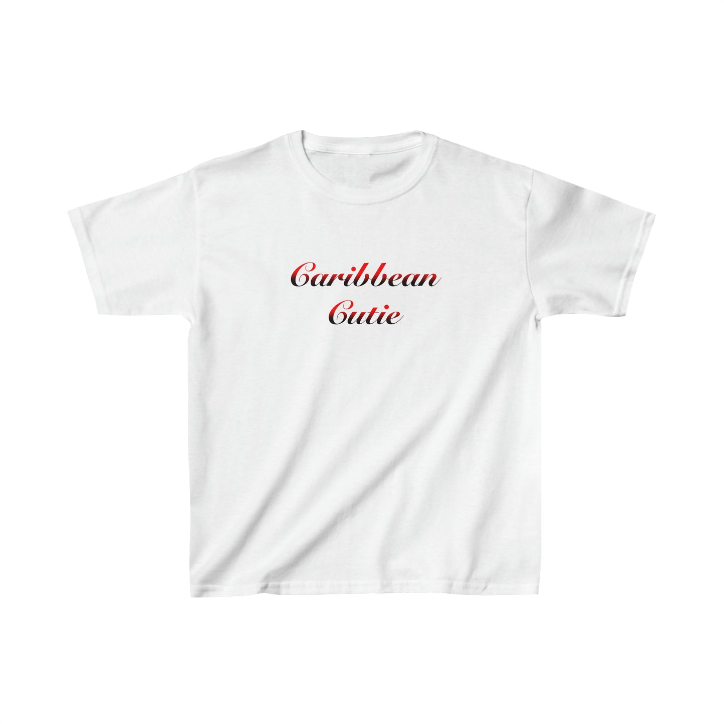 Caribbean Cutie |Black and Red | Childrens Tee