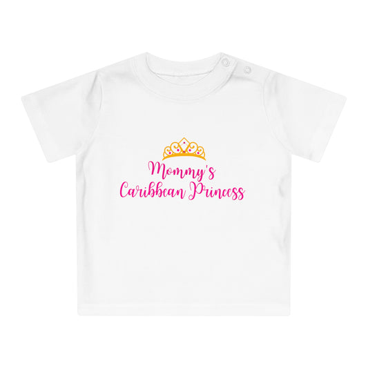 Mommy’s Caribbean Princess | Pink | Baby T-Shirt