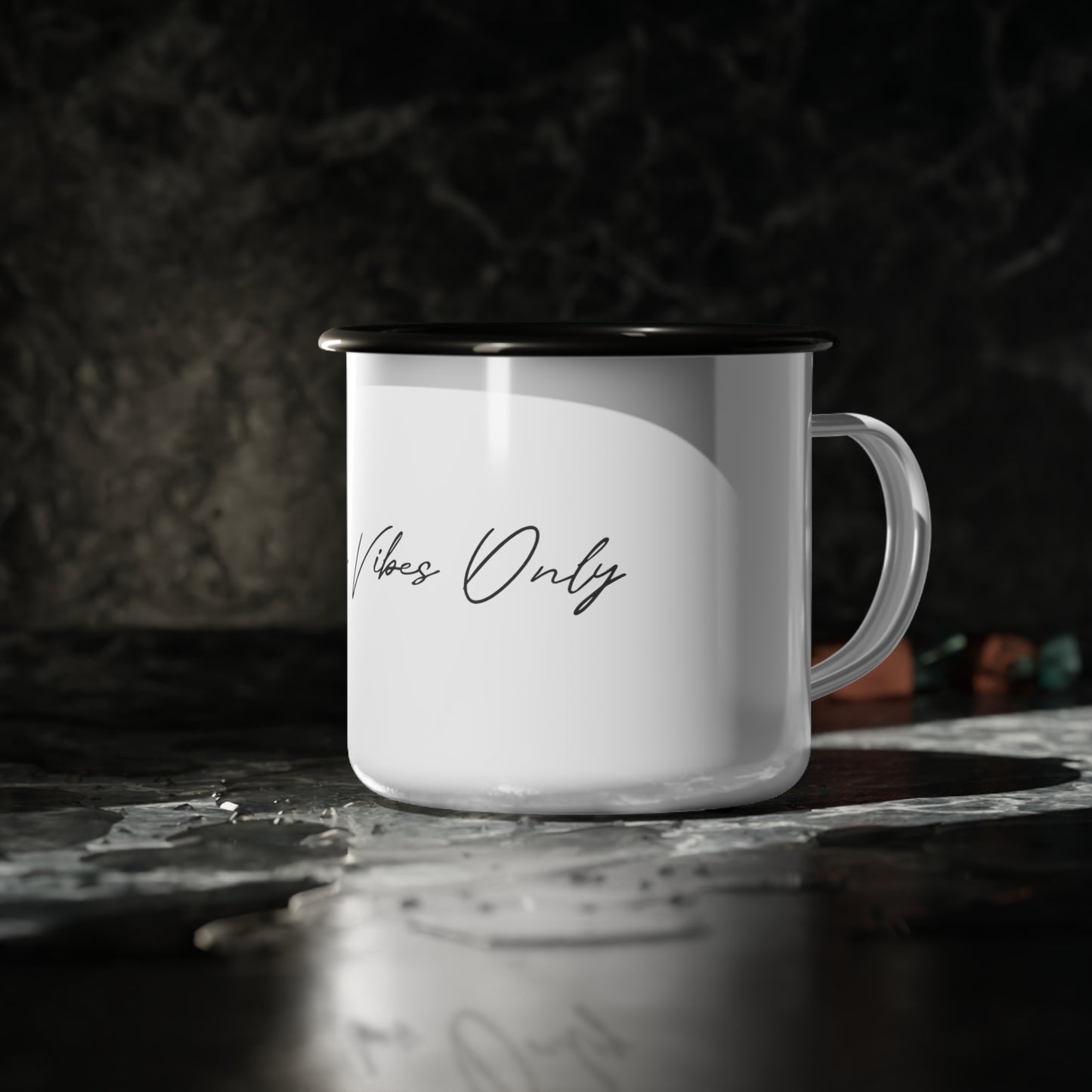 Coolie Vibes Only | Enamel Cup