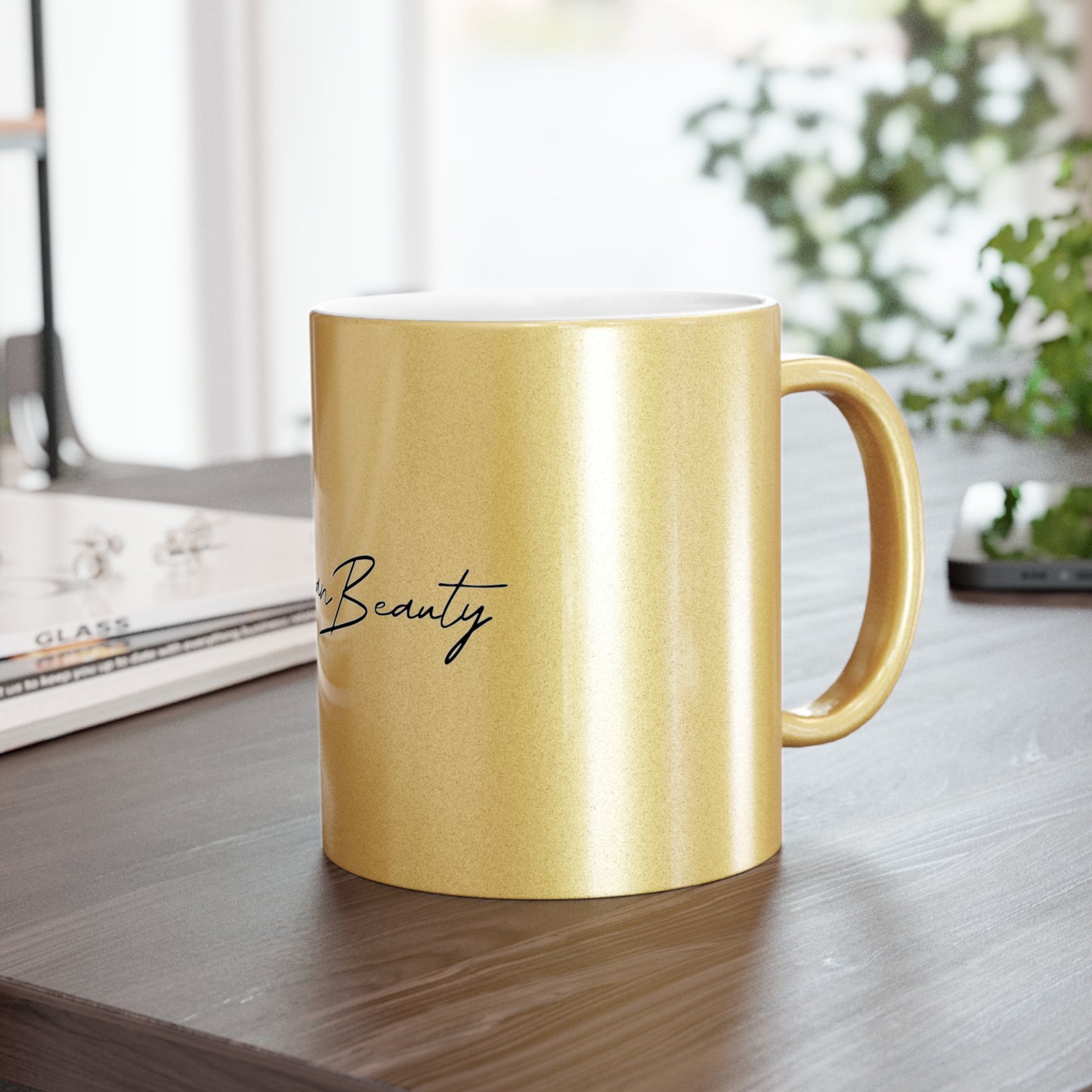 Caribbean Beauty | Metallic Mug (Silver\Gold)