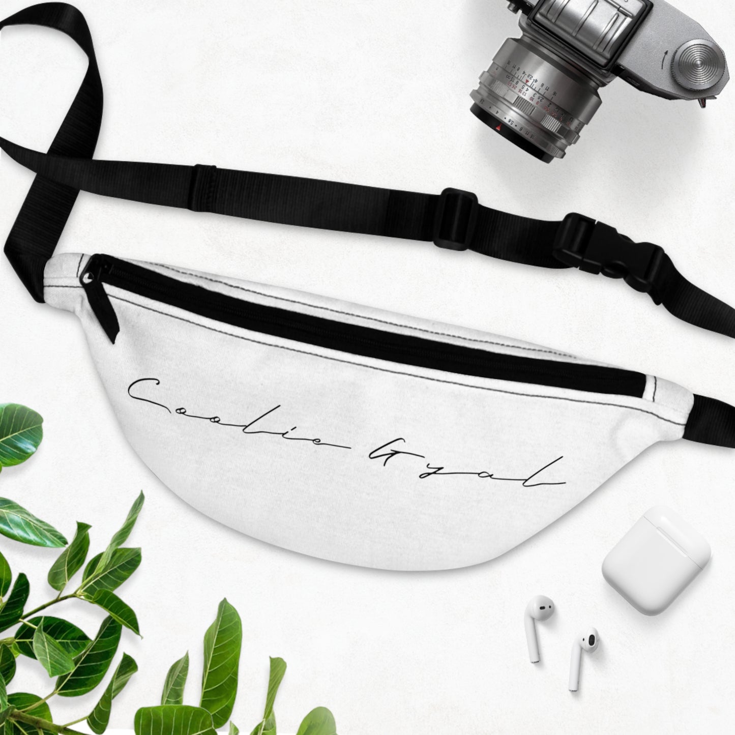 Coolie Gyal Fanny Pack | White