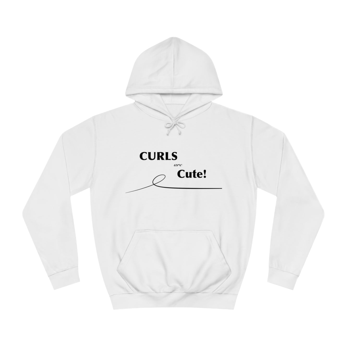 Curls ARE Cute! Hoodie