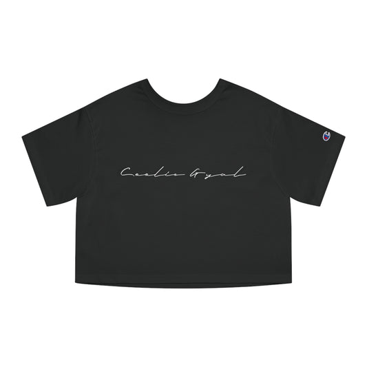 Coolie Gyal | Champion Cropped T-Shirt