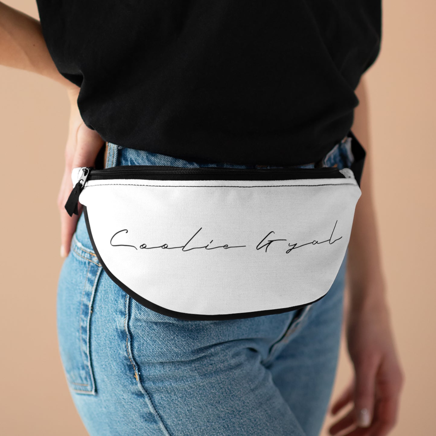 Coolie Gyal Fanny Pack | White