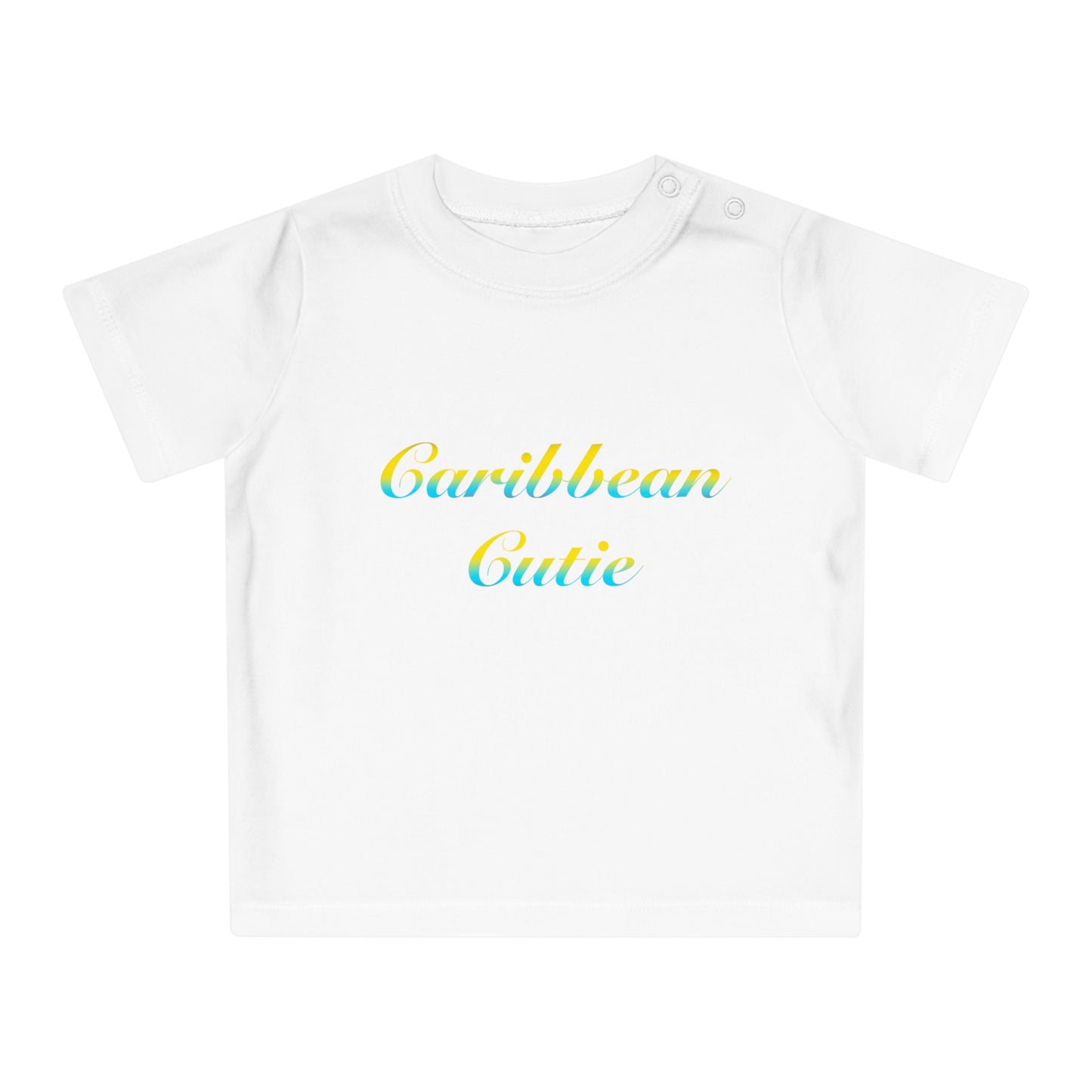 Caribbean Cuties | Yellow and Blue | Baby Tee