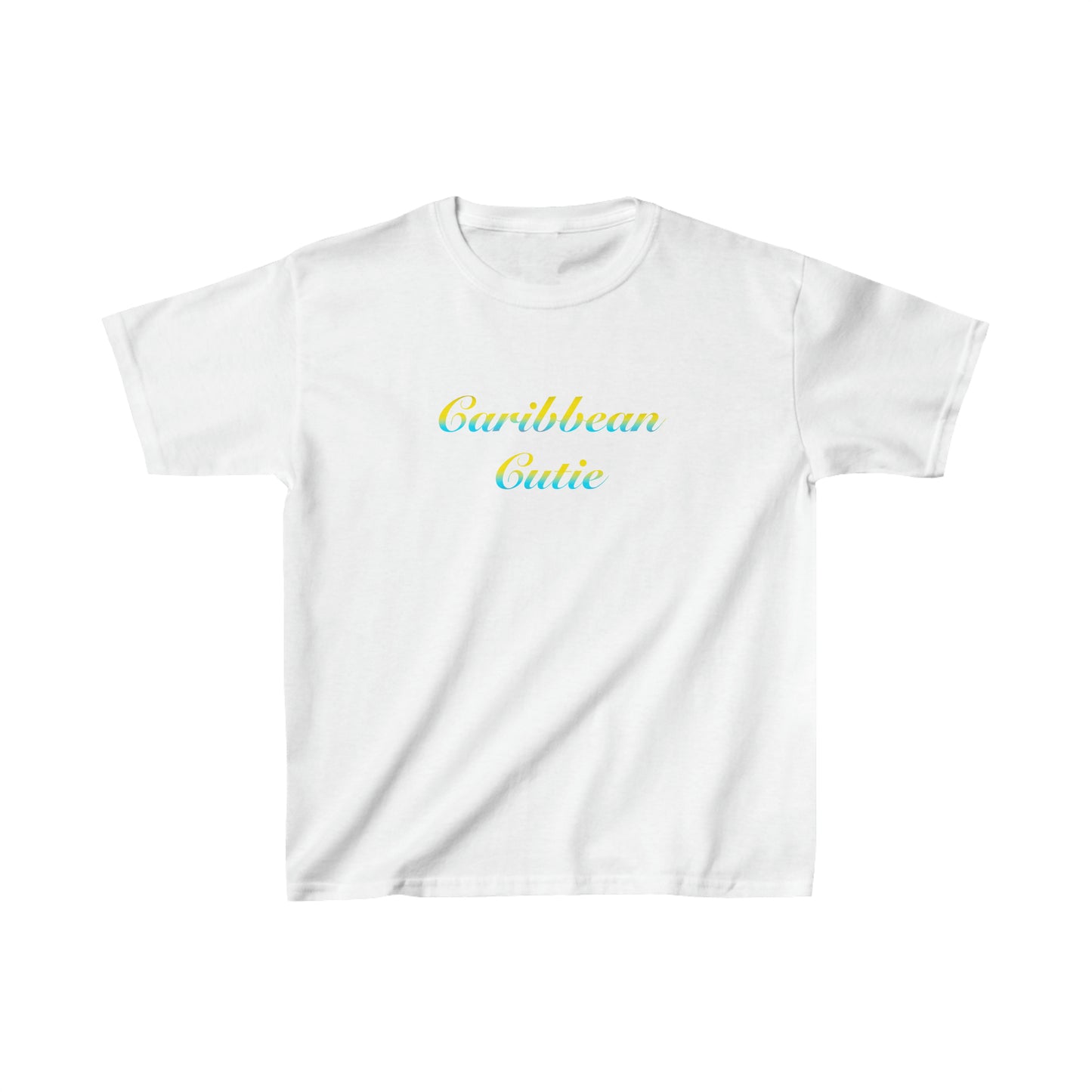 Caribbean Cutie| Blue and Yellow | Childrens Tee