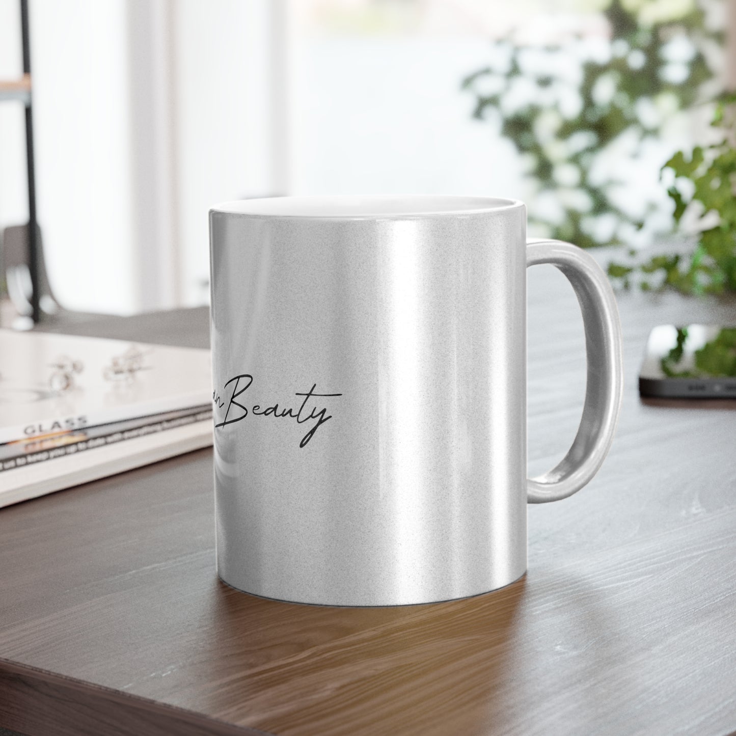 Caribbean Beauty | Metallic Mug (Silver\Gold)