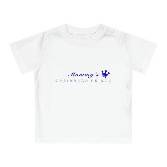 Mommy's Caribbean Prince | Royal Blue | Baby T-Shirt