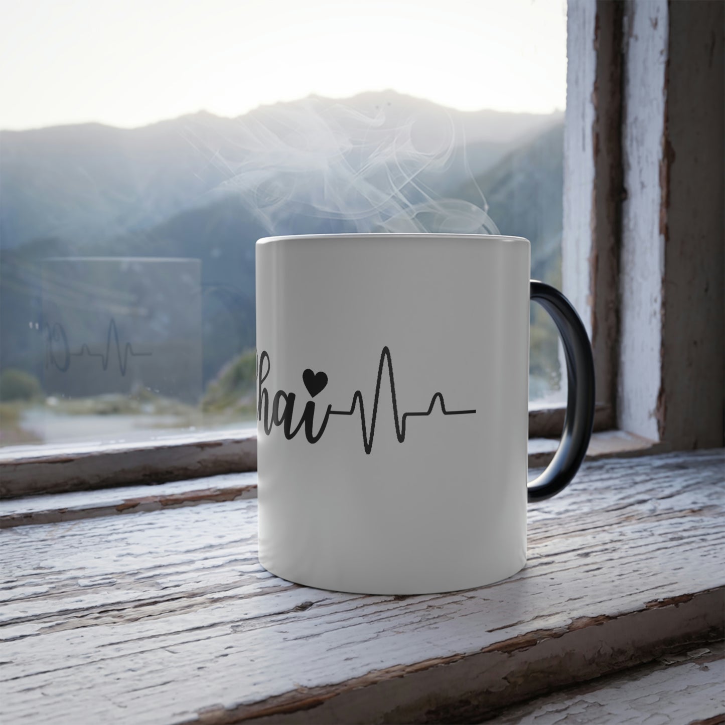 Chai Heartbeat | Color Morphing Mug