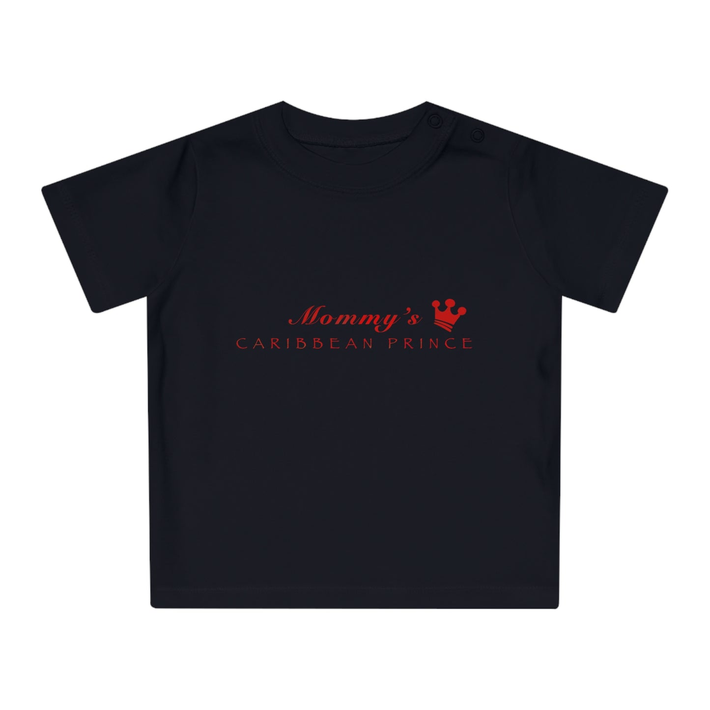 Mommy's Caribbean Prince | Red Design | Baby T-Shirt