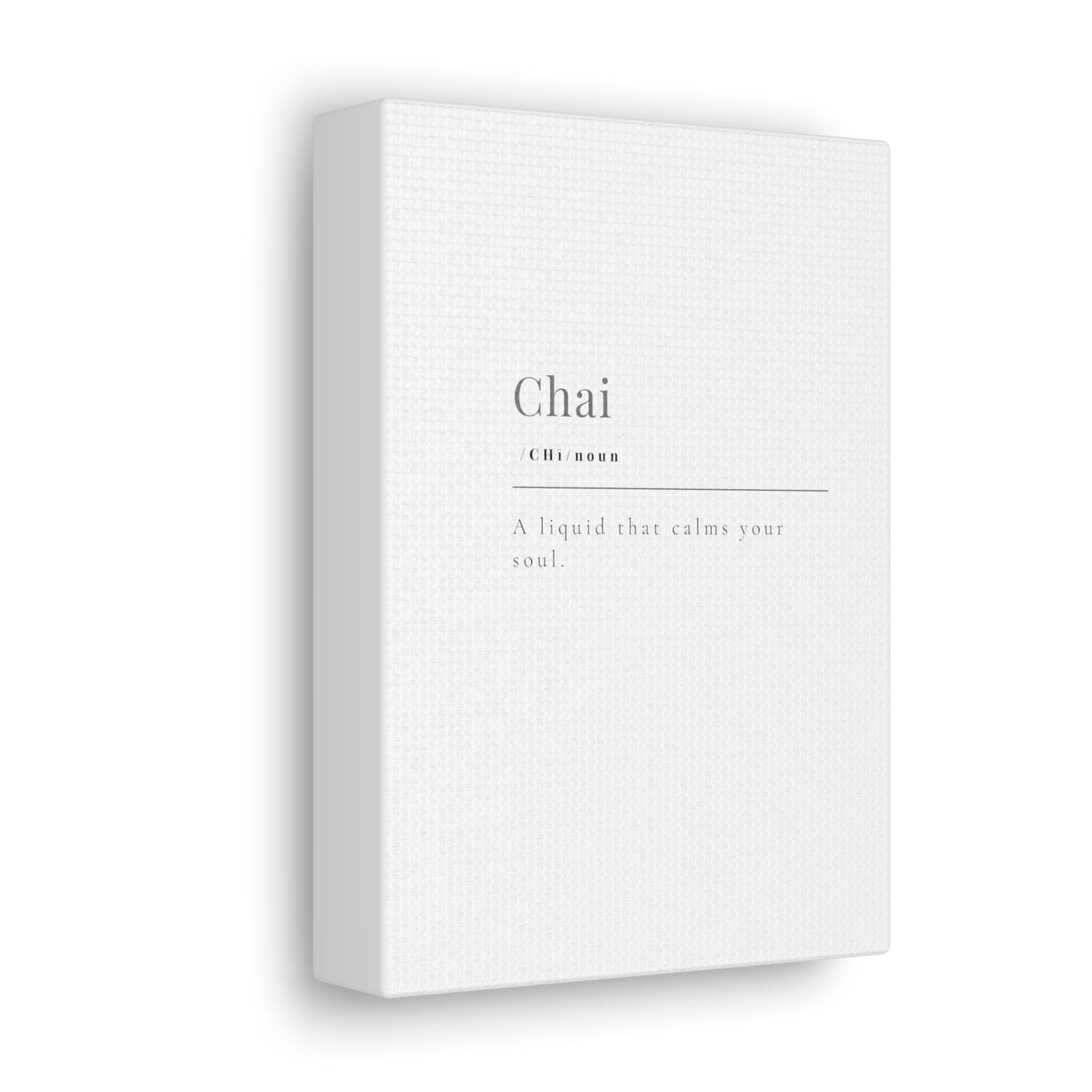 Chai Canvas