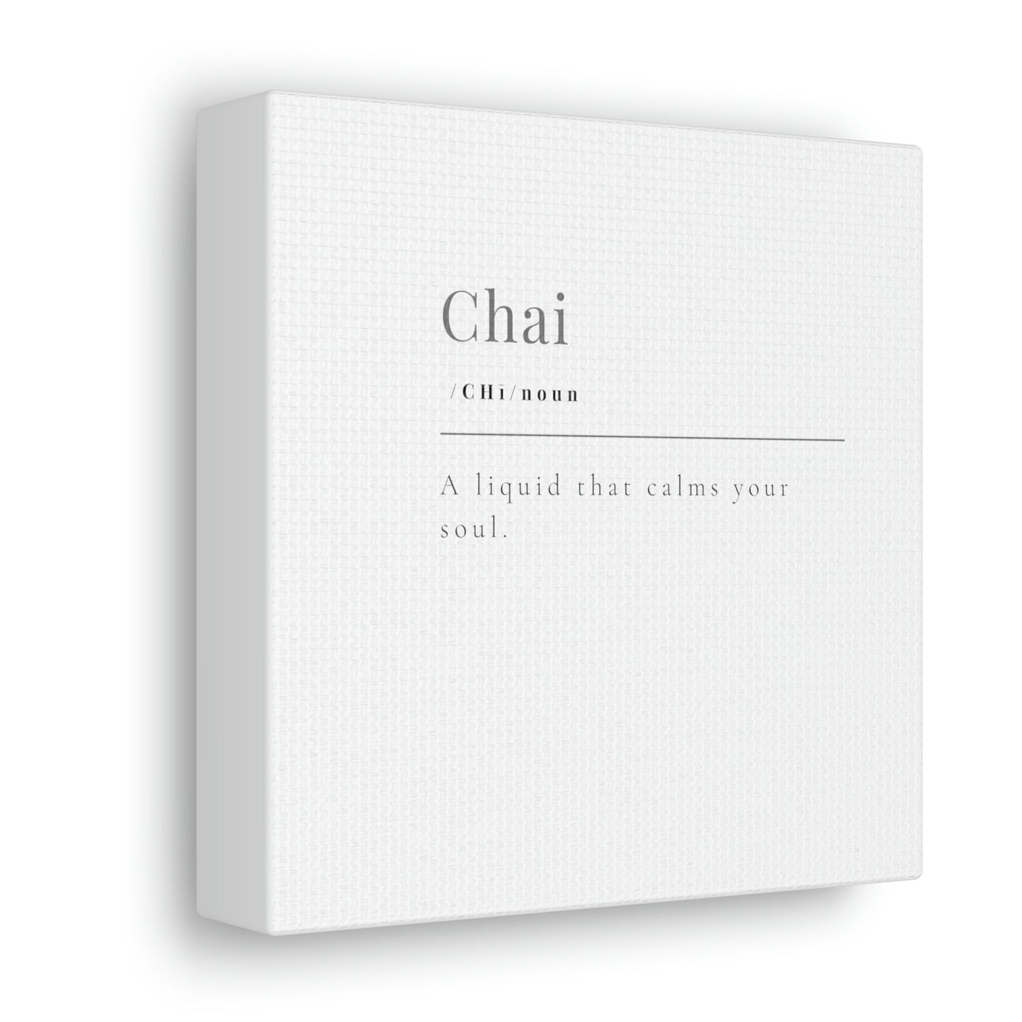 Chai Canvas