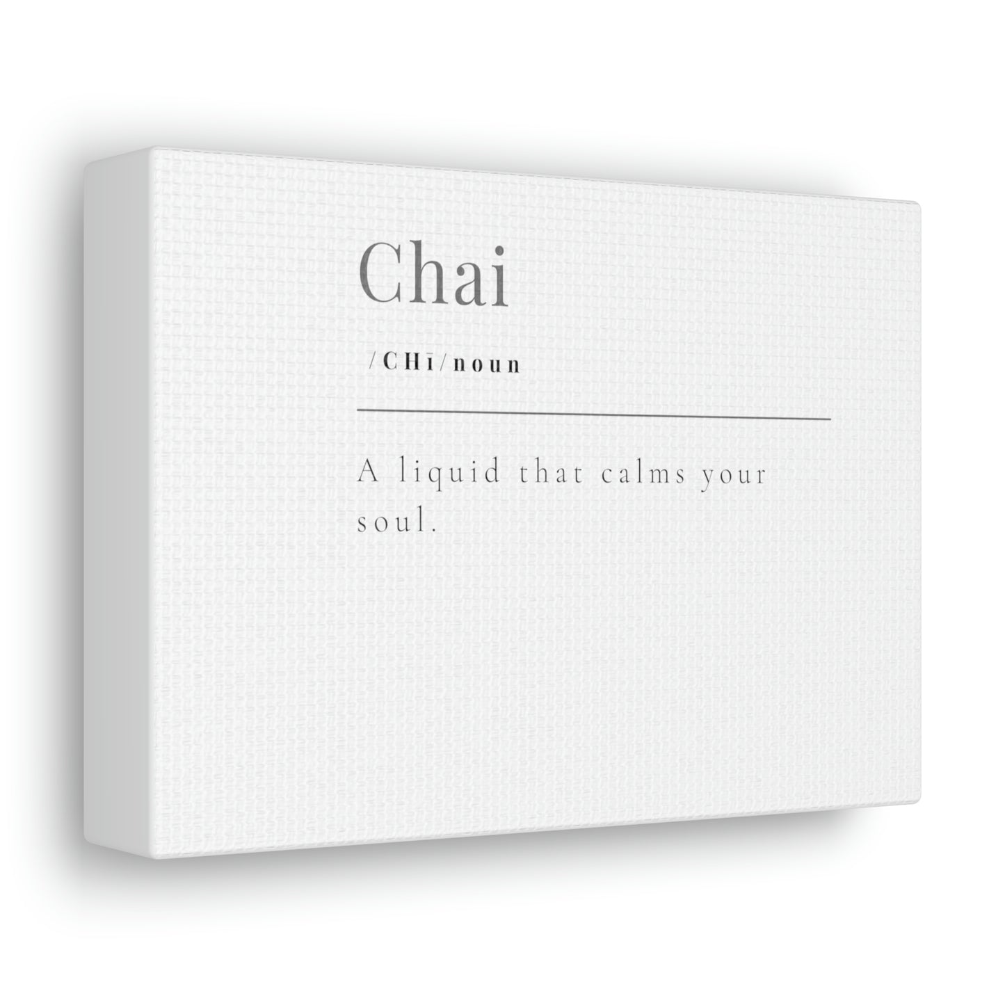 Chai Canvas