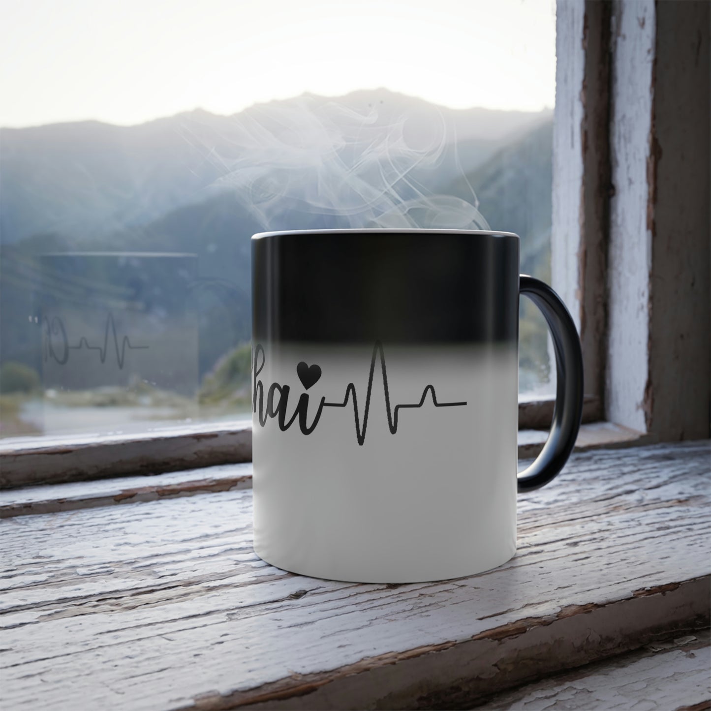 Chai Heartbeat | Color Morphing Mug