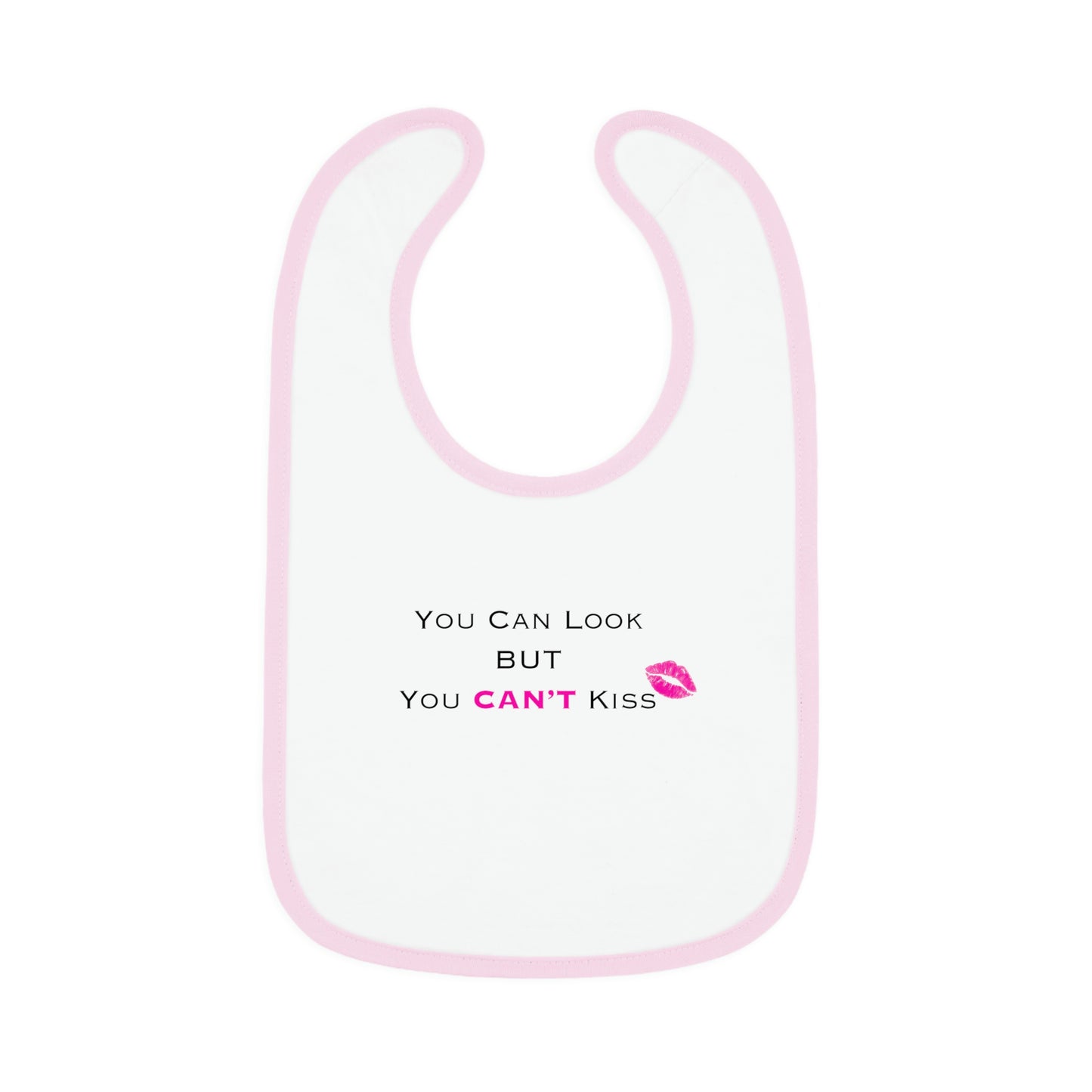 No Kissing Baby Bib