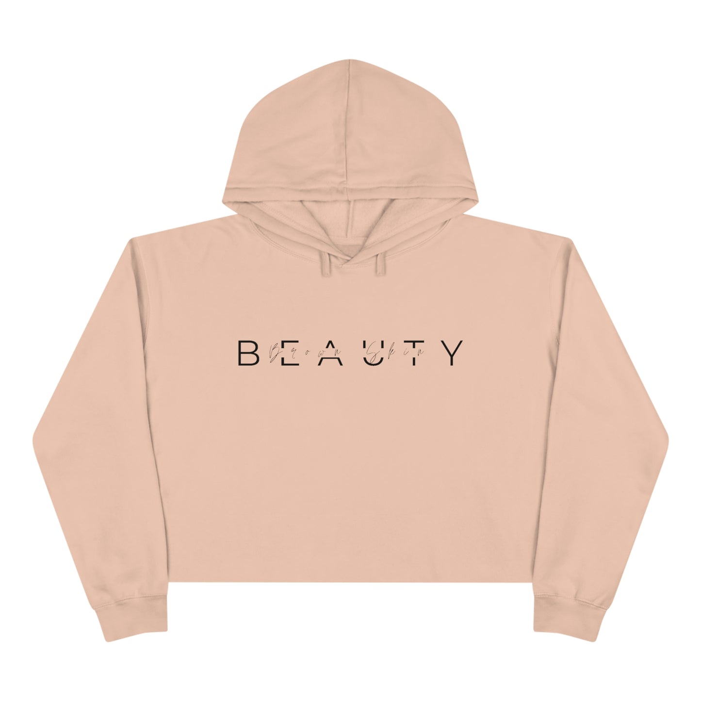 Brown Skin Beauty | Crop Hoodie