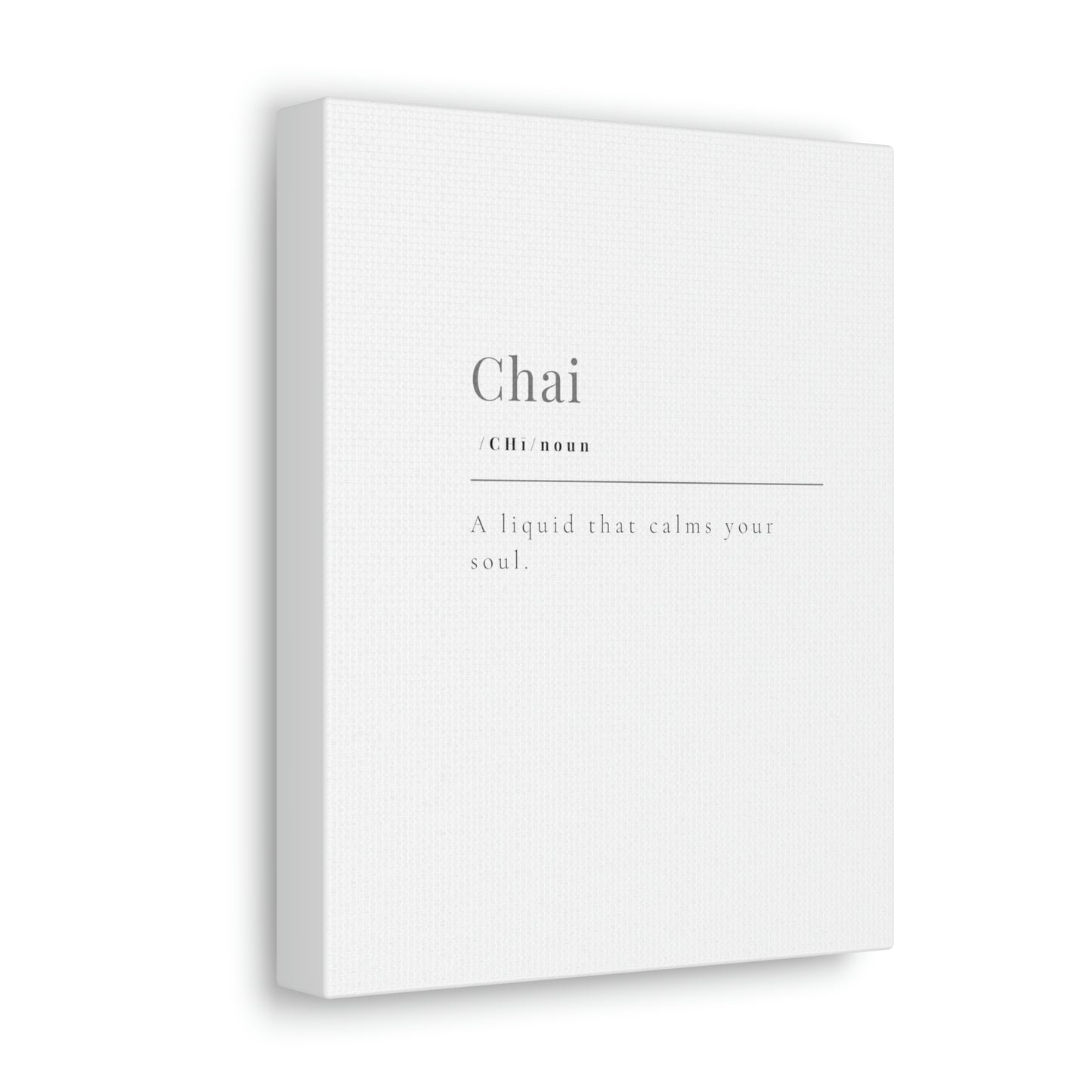 Chai Canvas