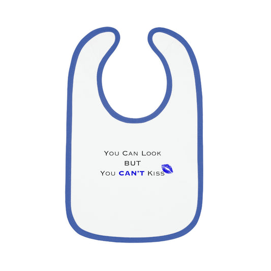 No Kissing Baby Bib