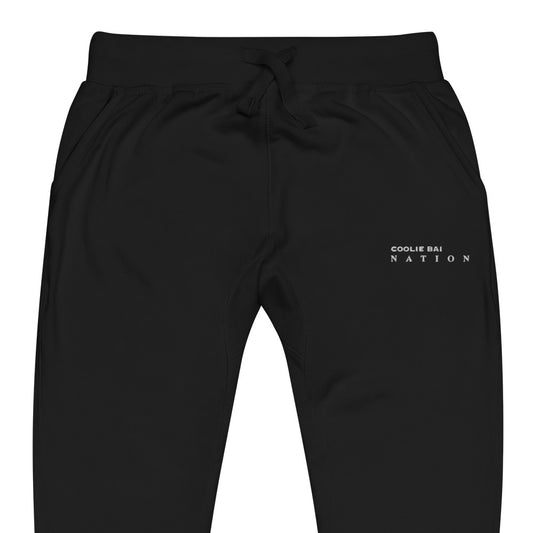 Coolie Bai Nation | Fleece Sweatpants | Embroidery