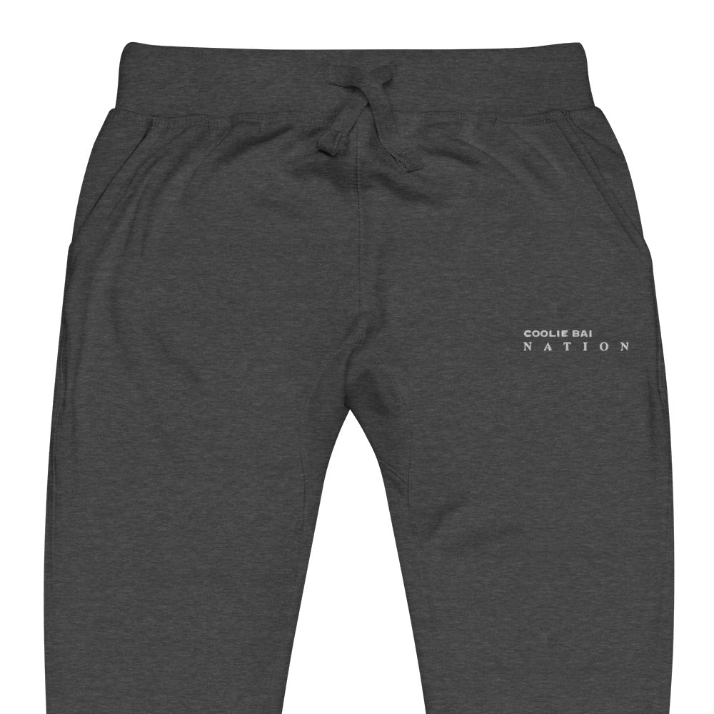 Coolie Bai Nation | Fleece Sweatpants | Embroidery